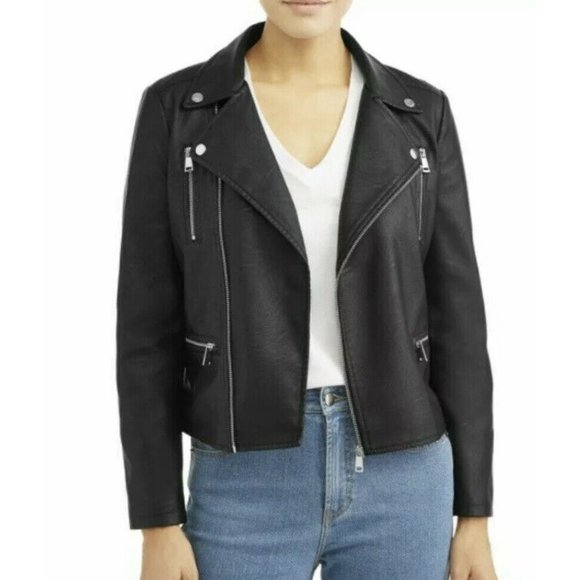 Elizabeth and James ASHER Faux Leather Jacket - Picture 3 of 8